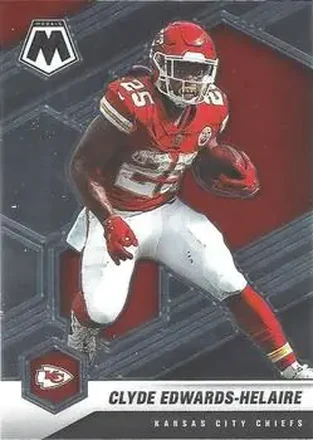 2021 Panini Mosaic #6 - Clyde Edwards-Helaire - Kansas City Chiefs