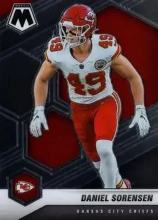 2021 Panini Mosaic #7 - Daniel Sorensen - Kansas City Chiefs