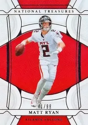 2021 Panini National Treasures #1 - Matt Ryan - Atlanta Falcons