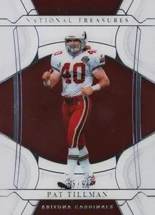2021 Panini National Treasures #10 - Pat Tillman - Arizona Cardinals