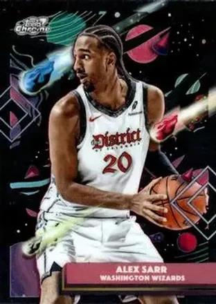 2025-26 Topps Chrome Cosmic #26 - Alex Sarr - Washington Wizards