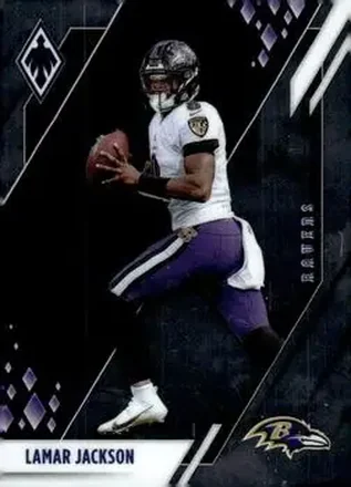 2021 Panini Phoenix #7 - Lamar Jackson - Baltimore Ravens