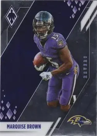 2021 Panini Phoenix #9 - Marquise Brown - Baltimore Ravens