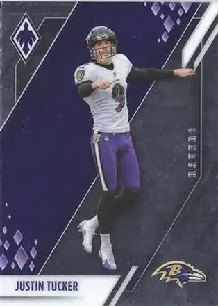 2021 Panini Phoenix #10 - Justin Tucker - Baltimore Ravens