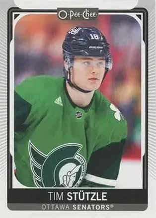 2021-22 O-Pee-Chee #5b - Tim Stutzle - Ottawa Senators