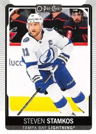 2021-22 O-Pee-Chee #6 - Steven Stamkos - Tampa Bay Lightning