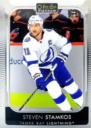 2021-22 O-Pee-Chee Platinum #6 - Steven Stamkos - Tampa Bay Lightning