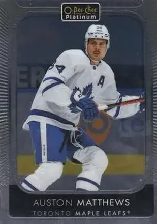2021-22 O-Pee-Chee Platinum #7 - Auston Matthews - Toronto Maple Leafs