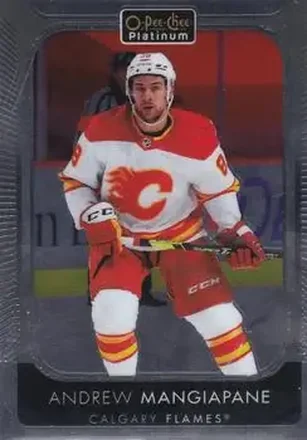 2021-22 O-Pee-Chee Platinum #9 - Andrew Mangiapane - Calgary Flames
