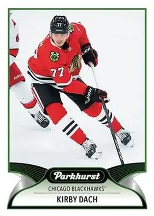 2021-22 Parkhurst #4 - Kirby Dach - Chicago Blackhawks