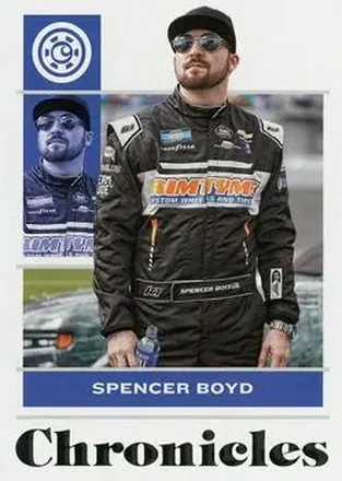 2022 Panini Chronicles #16 - Spencer Boyd - Young's Motorsports