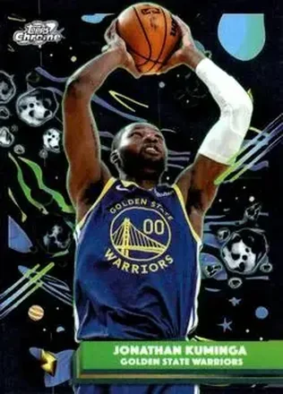 2025-26 Topps Chrome Cosmic #27 - Jonathan Kuminga - Golden State Warriors