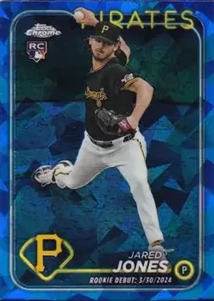 2024 Topps Chrome Update Sapphire Edition #USCS95 - Jared Jones - Pittsburgh Pirates