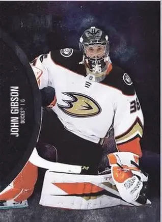 2021-22 SkyBox Metal Universe #4 - John Gibson - Anaheim Ducks