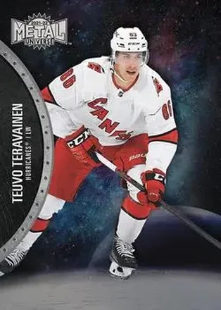 2021-22 SkyBox Metal Universe #8 - Teuvo Teravainen - Carolina Hurricanes