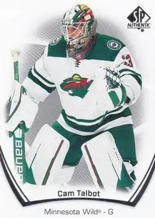 2021-22 SP Authentic #7 - Cam Talbot - Minnesota Wild
