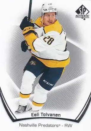 2021-22 SP Authentic #8 - Eeli Tolvanen - Nashville Predators