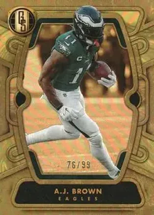 2024 Panini Gold Standard #81 - A.J. Brown - Philadelphia Eagles