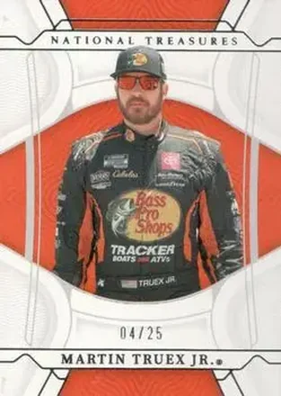 2022 Panini National Treasures #20 - Martin Truex Jr. - Joe Gibbs Racing