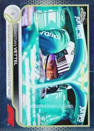 2022 Topps Chrome Formula 1 #11 - Sebastian Vettel - Aston Martin Aramco Cognizant F1 Team