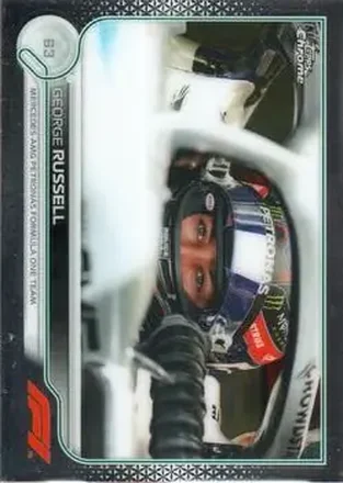 2022 Topps Chrome Formula 1 #19 - George Russell - Mercedes-AMG Petronas Formula One Team
