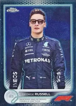 2022 Topps Chrome Formula 1 feature card
