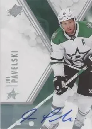 2021-22 SPx - Autographs #16 - Joe Pavelski - Dallas Stars
