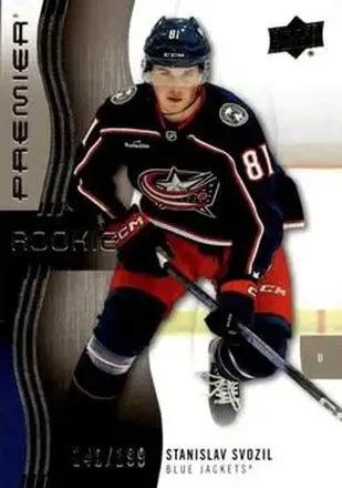 2023-24 Upper Deck Premier - Bronze #139 - Stanislav Svozil - Columbus Blue Jackets