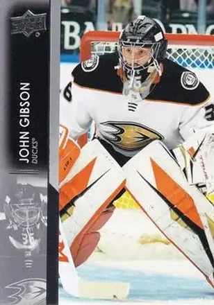 2021-22 Upper Deck #3 - John Gibson - Anaheim Ducks