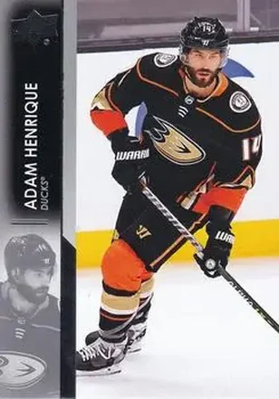 2021-22 Upper Deck #4 - Adam Henrique - Anaheim Ducks