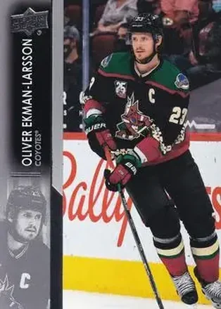 2021-22 Upper Deck #9 - Oliver Ekman-Larsson - Arizona Coyotes