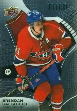 2021-22 Upper Deck Allure #7 - Brendan Gallagher - Montreal Canadiens