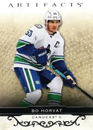 2021-22 Upper Deck Artifacts #1 - Bo Horvat - Vancouver Canucks