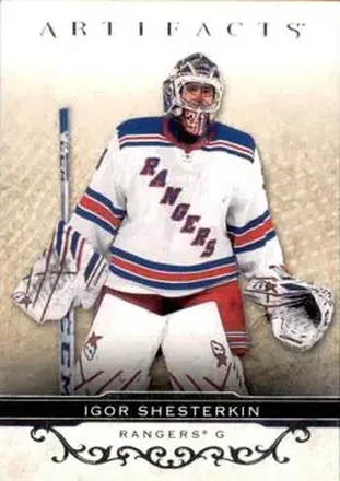 2021-22 Upper Deck Artifacts #3 - Igor Shesterkin - New York Rangers
