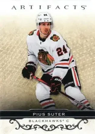 2021-22 Upper Deck Artifacts #5 - Pius Suter - Chicago Blackhawks