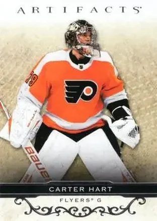 2021-22 Upper Deck Artifacts #9 - Carter Hart - Philadelphia Flyers