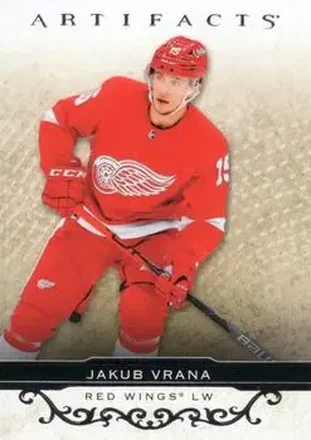 2021-22 Upper Deck Artifacts #10 - Jakub Vrana - Detroit Red Wings