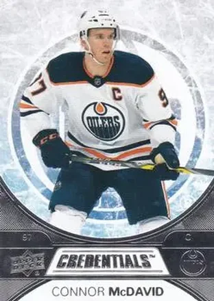 2021-22 Upper Deck Credentials #1 - Connor McDavid - Edmonton Oilers