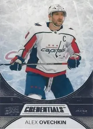 2021-22 Upper Deck Credentials #3 - Alex Ovechkin - Washington Capitals