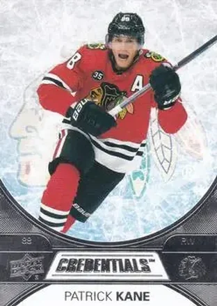 2021-22 Upper Deck Credentials #6 - Patrick Kane - Chicago Blackhawks