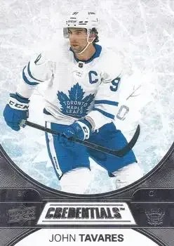 2021-22 Upper Deck Credentials feature card
