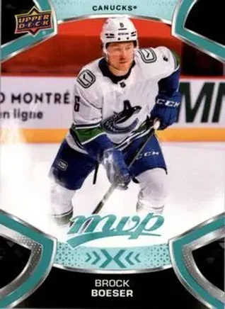 2021-22 Upper Deck MVP #6 - Brock Boeser - Vancouver Canucks