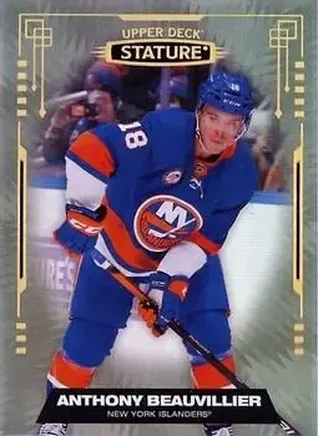 2021-22 Upper Deck Stature #3 - Anthony Beauvillier - New York Islanders