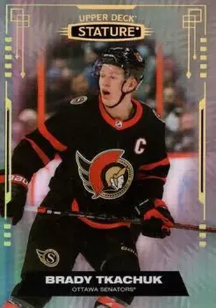 2021-22 Upper Deck Stature #4 - Brady Tkachuk - Ottawa Senators
