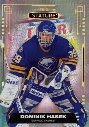 2021-22 Upper Deck Stature #5 - Dominik Hasek - Buffalo Sabres