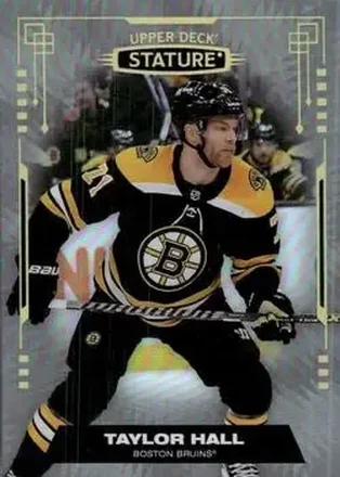 2021-22 Upper Deck Stature #6 - Taylor Hall - Boston Bruins