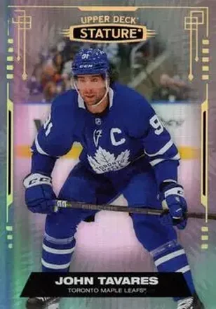 2021-22 Upper Deck Stature #7 - John Tavares - Toronto Maple Leafs