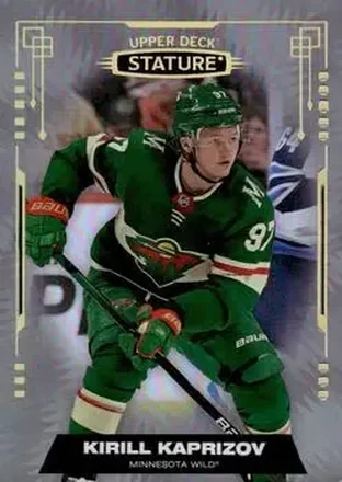 2021-22 Upper Deck Stature #8 - Kirill Kaprizov - Minnesota Wild