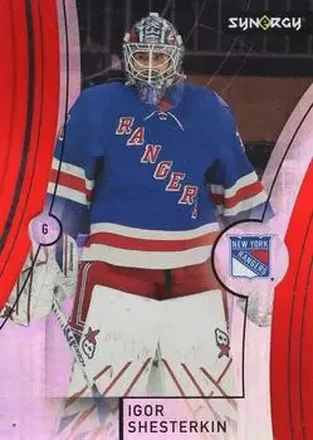 2021-22 Upper Deck Synergy - Red #1 - Igor Shesterkin - New York Rangers