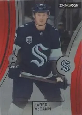2021-22 Upper Deck Synergy - Red #2 - Jared McCann - Seattle Kraken